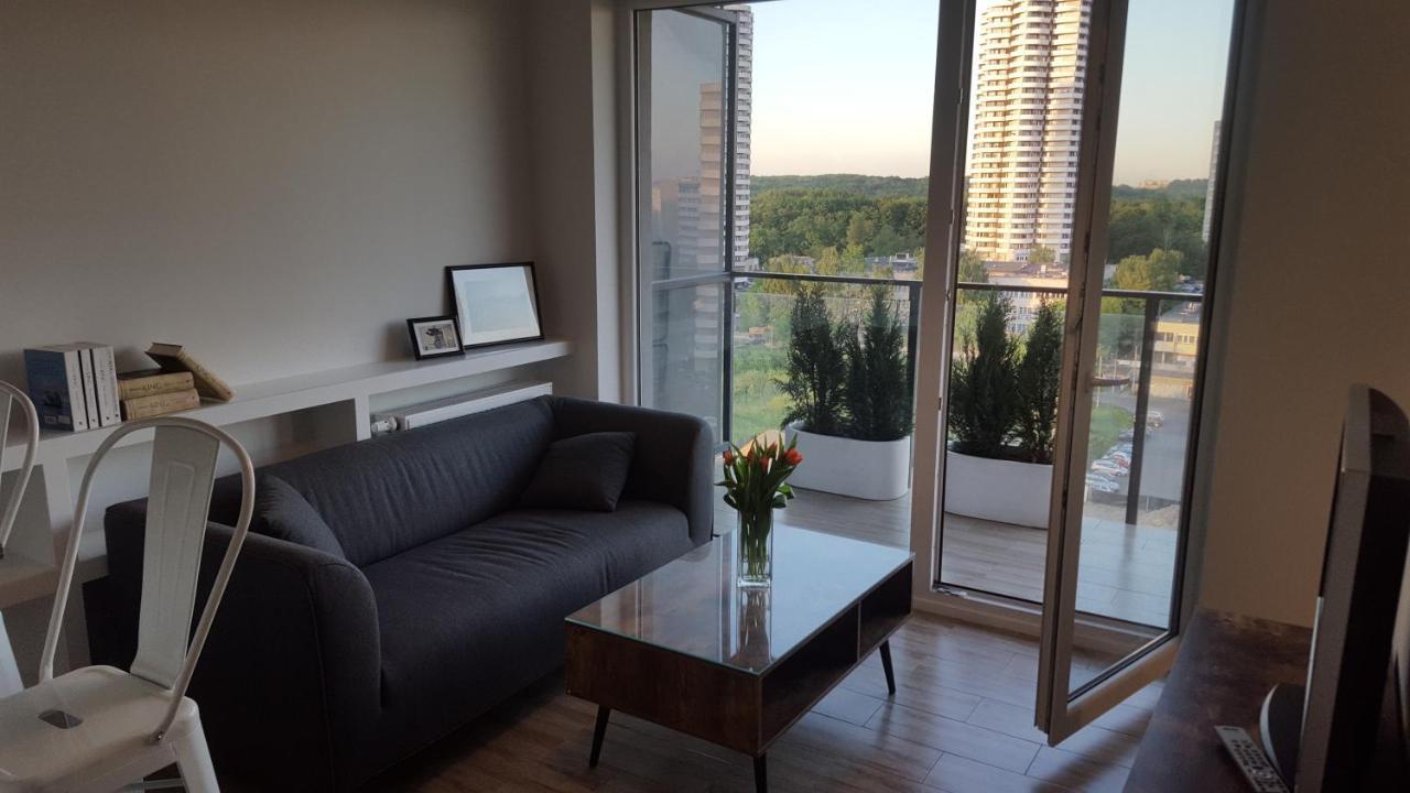 Apartament Wsrod 1000Cy Swiatel - Z Parkingiem W Hali Garazowej- Duzy Balkon Z Lezakami - Piekny Widok Noca Na Panorame Tysiaclecia Катовице Экстерьер фото