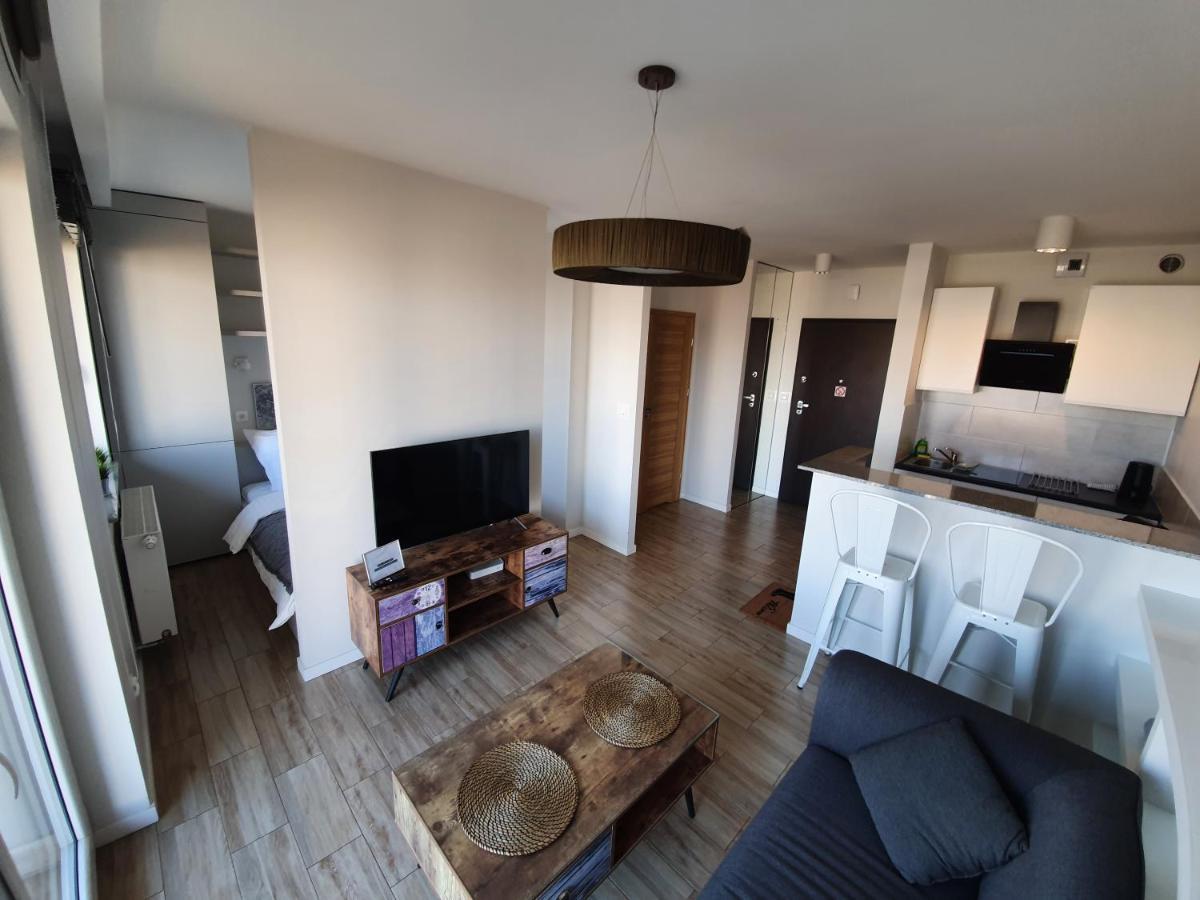 Apartament Wsrod 1000Cy Swiatel - Z Parkingiem W Hali Garazowej- Duzy Balkon Z Lezakami - Piekny Widok Noca Na Panorame Tysiaclecia Катовице Экстерьер фото